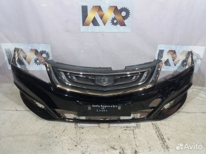 Geely Emgrand 18- Бампер Передний Бу оригинал