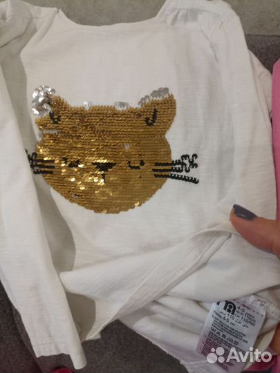 Вещи пакетом для девочки 4-5 лет hm, mother care