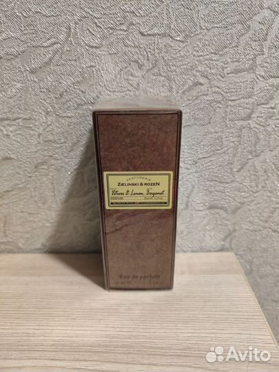 Духи Zielinski & Rozen Vetiver & Lemon, Bergamot