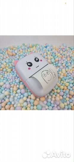 Мини принтер с бумагой