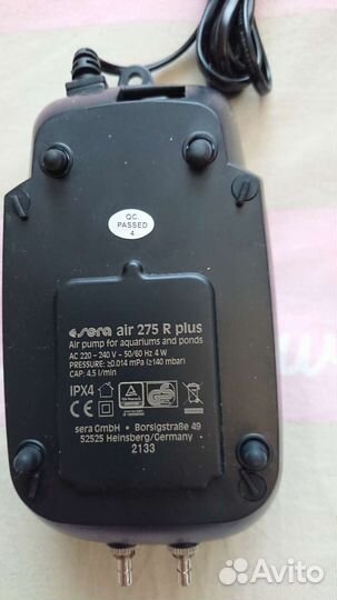 Компрессоры Eheim и Tetra