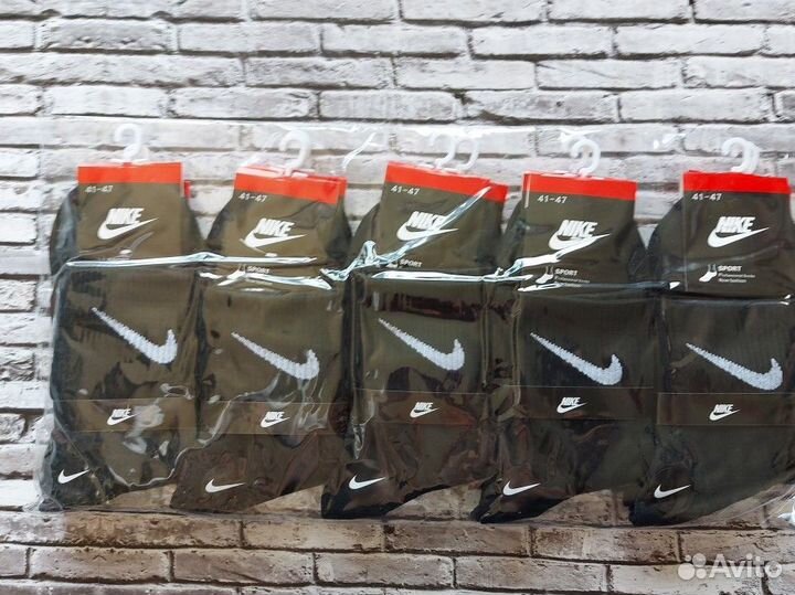 Носки Nike Fila Adidas Reebok