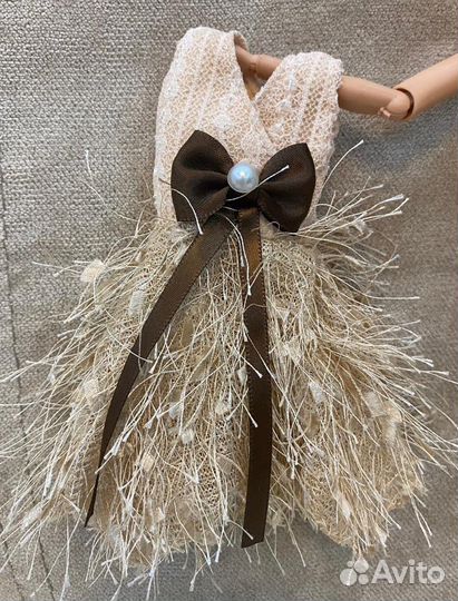 Одежда для куклы барби/ платье для barbie