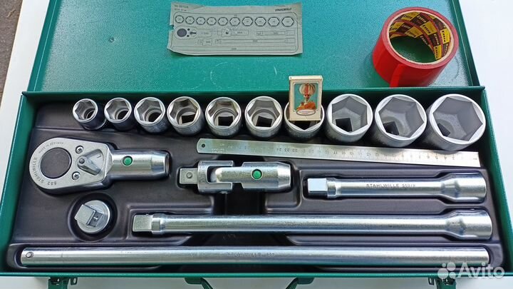 Набор головок «Stahlwille» на 3/4 - 16 предметов