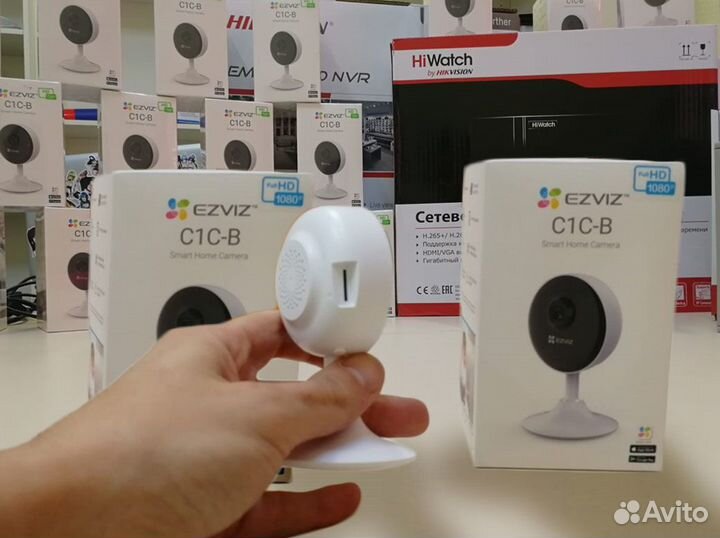 Комплект 2х компактных IP камер C1C-b 1080P Ezviz