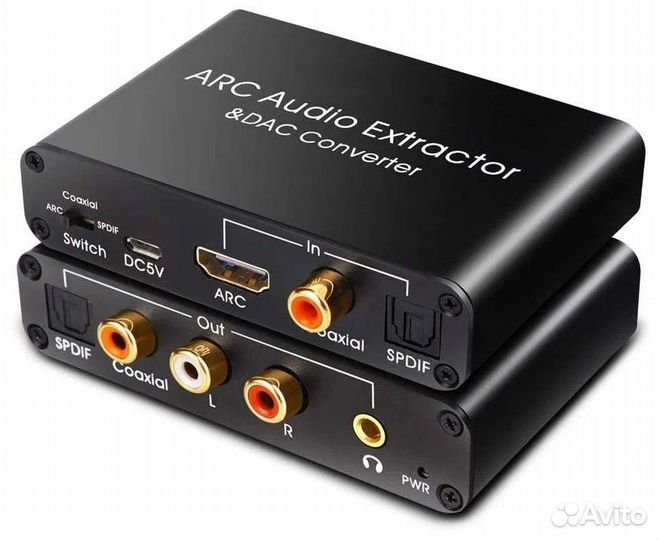 Конвертер цап palmexx hdmi ARC Audio Extractor &DA