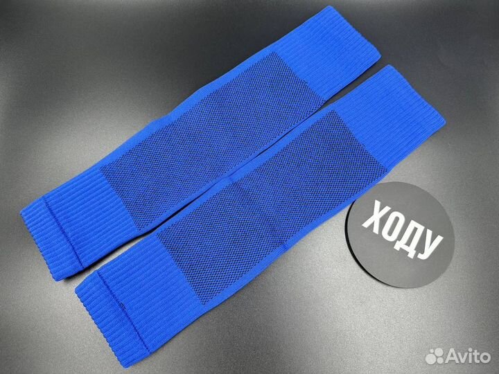 Гетры обрезки nike синие