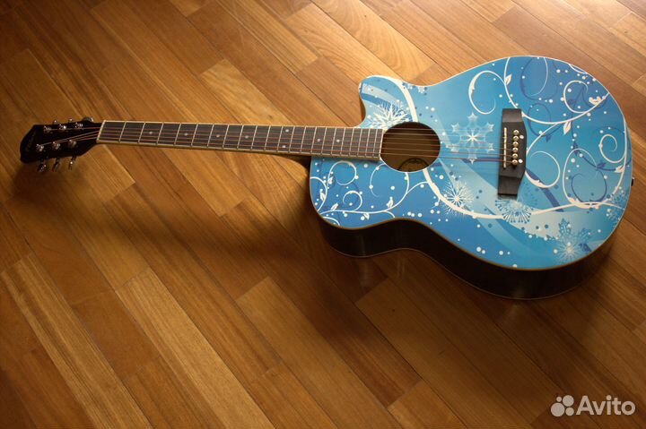 Гитара новая элитаро акустика