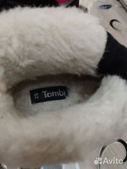 Сапожки зимние детские р 25