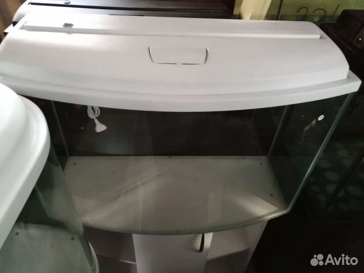 Аквариум 120 л. С выгнутым стеклом