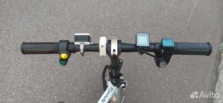 Компактный электровелосипед 14