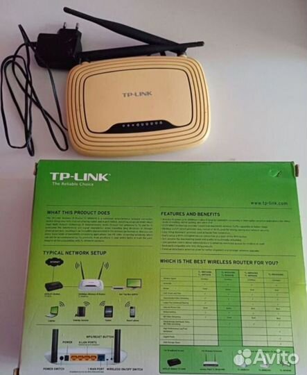 Wi-Fi роутер TP-Link TL-WR841N