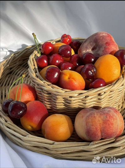 Тарелка для пасхальных яиц и кулича круглая поднос