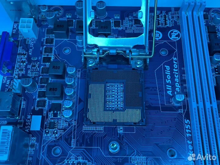 Материнская плата 1155 h61