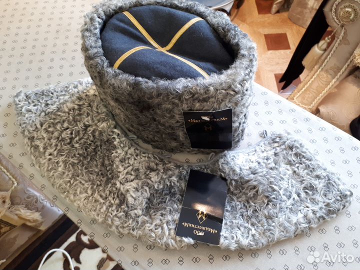 Папаха c воротником, новые