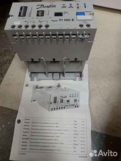 Электронное реле для защиты мощных двигателей TI 1
