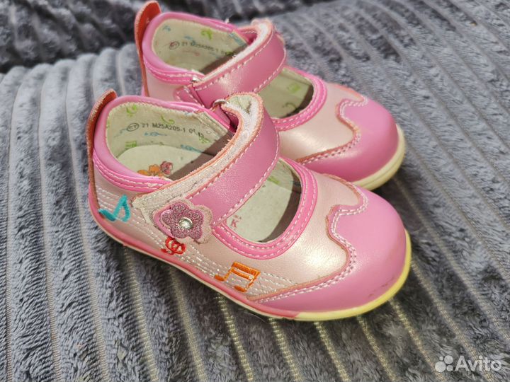 Туфли для девочки 21 размер