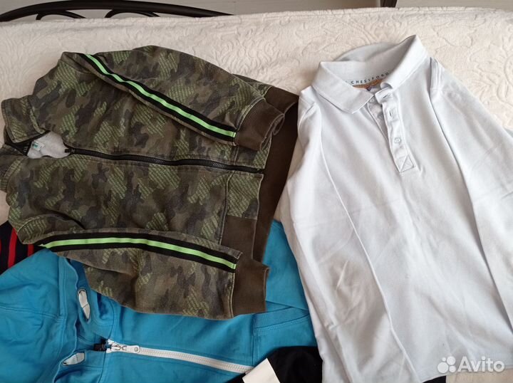 Вещи и обувь для мальчика 128