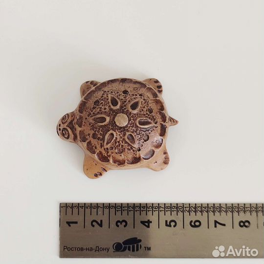 Черепашка свистулька окарина из глины