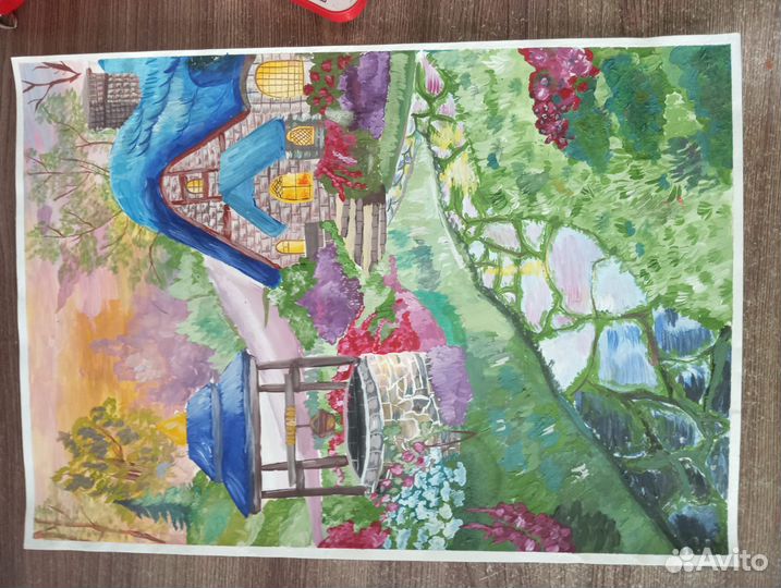 Рисунки на бумаге на заказ