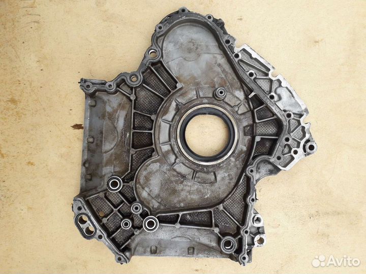 Крышка коленвала задняя audi A7 3.0 cgwb