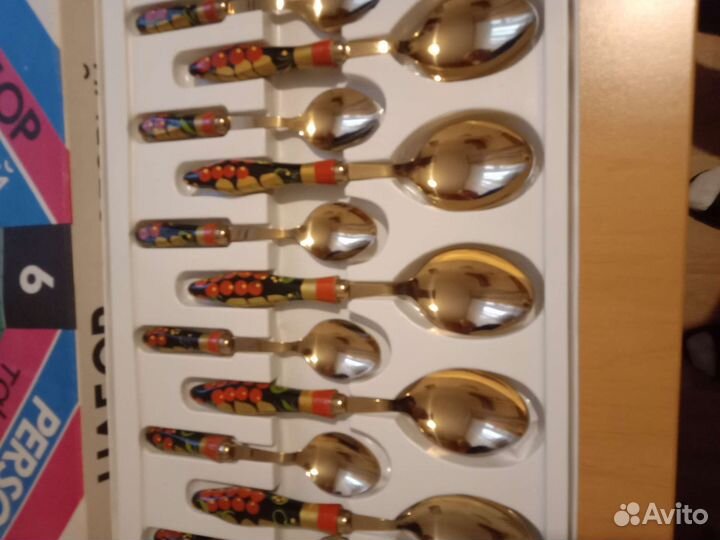 Столовый набор ссср(хохлома)