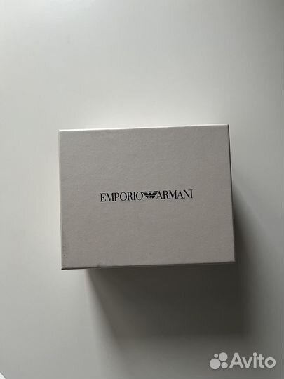 Коробка от часов emporio armani