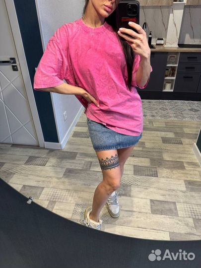 Футболка женская оверсайз варенка