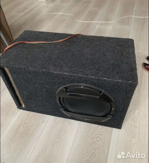 Сабвуфер и усилитель бу