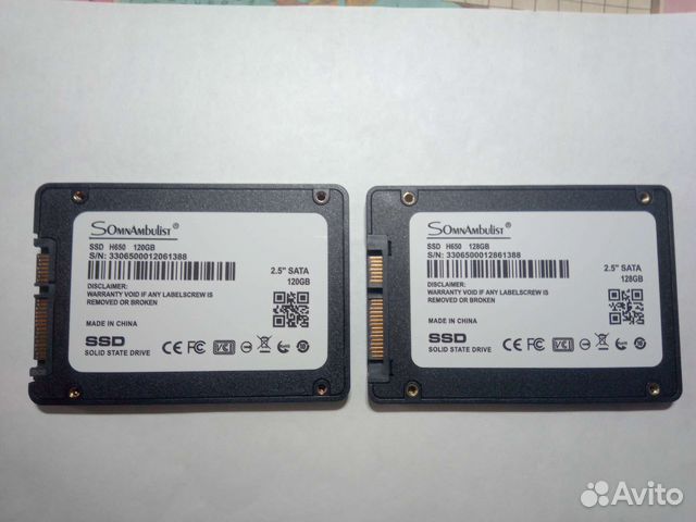 SSD 120-128-240 Gb новый