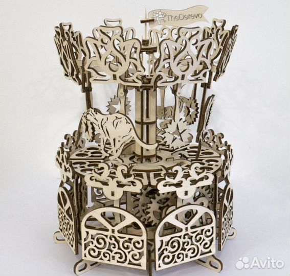 Новый конструктор The Derevo Карусель