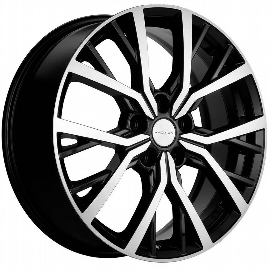 Диски Khomen KHW1806 7x18 5x114.3 ET40 D64.1 Black-FP
