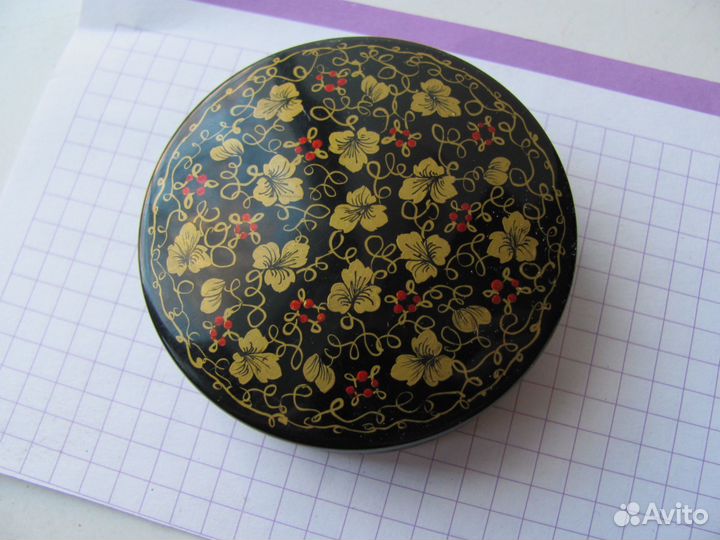 Шкатулка Лаковая миниатюра Дерево