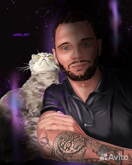 Портрет по фото на заказ