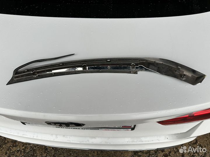 Накладка обадок на фару киа оптима 4