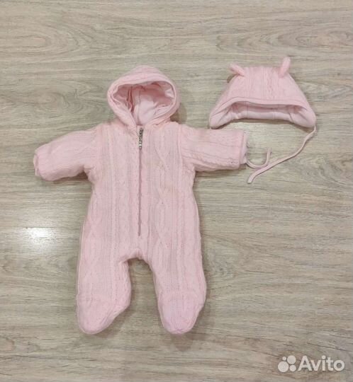 Бронь Комплект на выписку для девочки, 8 предметов