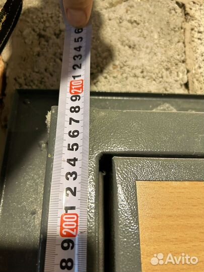 Дверь входная металлическая от застройщика