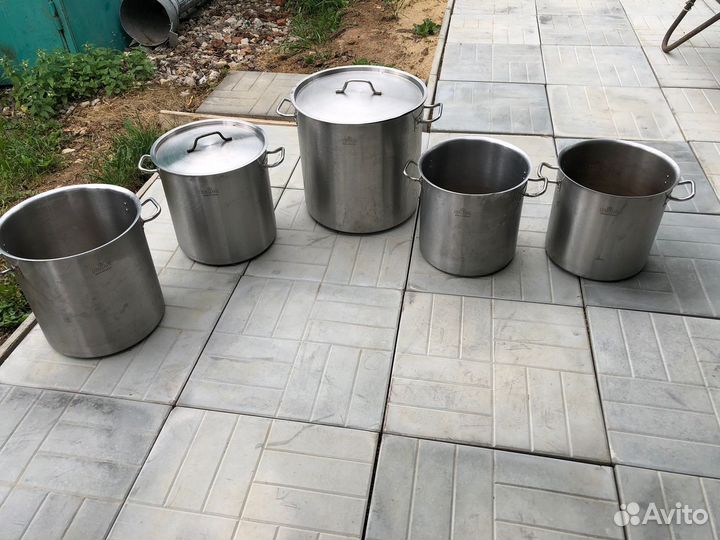 Бак кастрюля котел luxstahl