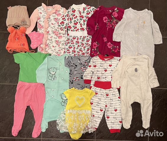 Вещи пакетом 3-6 месяцев