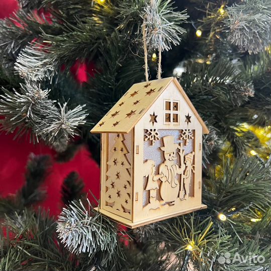 Домик мигающий