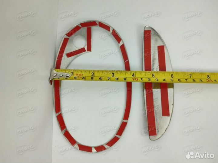 Накладки на дверные ручки Opel Combo 2003-2010