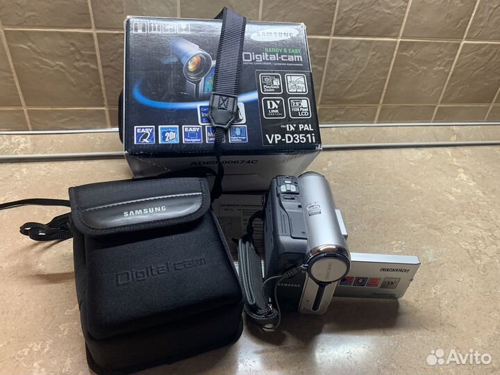 Цифровая видеокамера samsung VP-351i