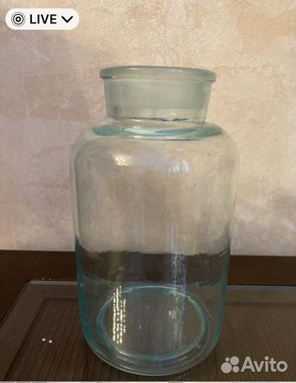 Бутыль стеклянная ссср10л банка 2л СССР