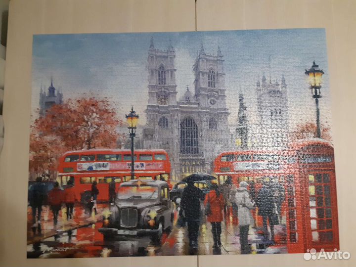 Пазл Лондон 3000 деталей (castorland puzzle)