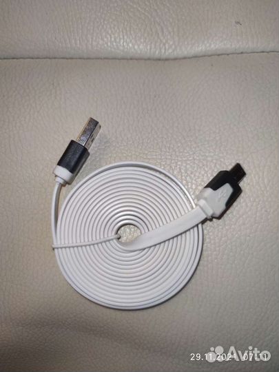 Кабель micro usb новый 2 метра
