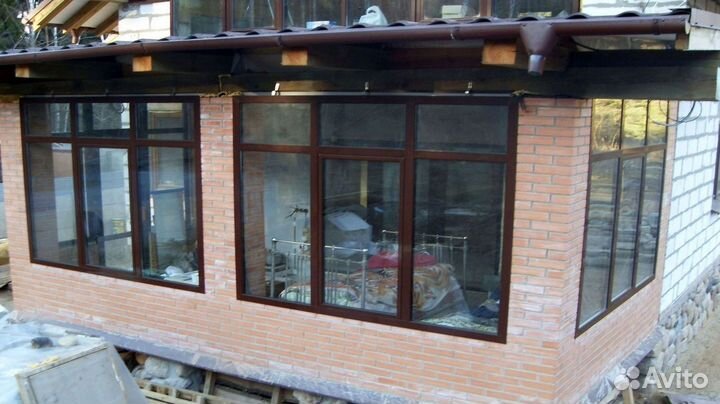 Алюминиевые окна и двери