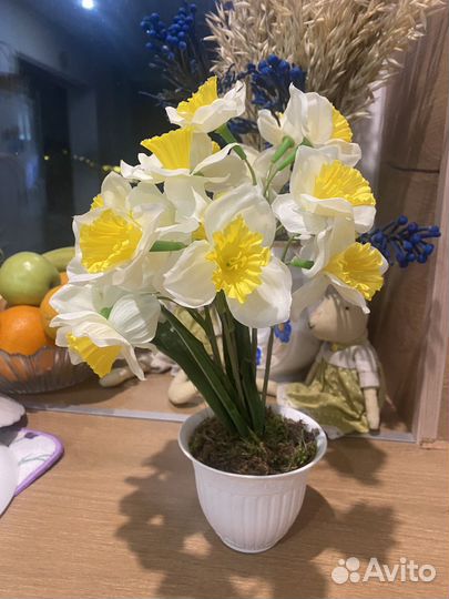 Искусственные цветы в горшках, IKEA, как икея