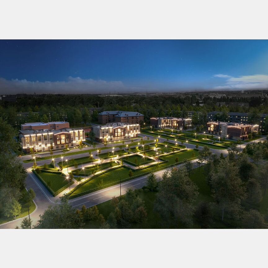 1-к. квартира, 54,6 м², 2/3 эт.