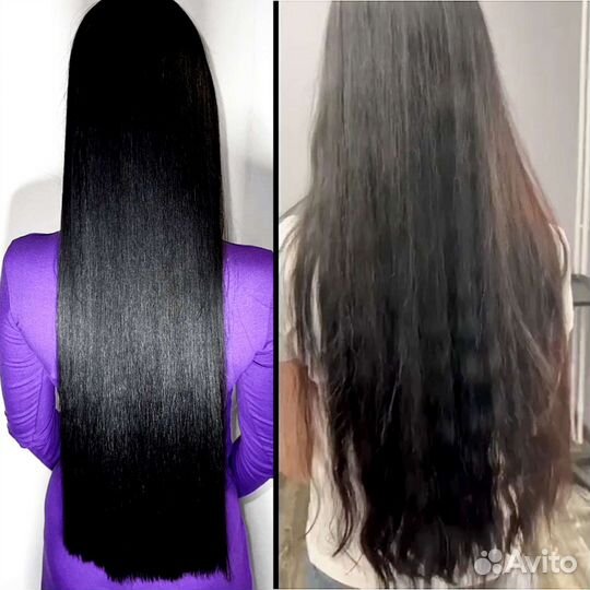 Кератиновое выпрямление волос