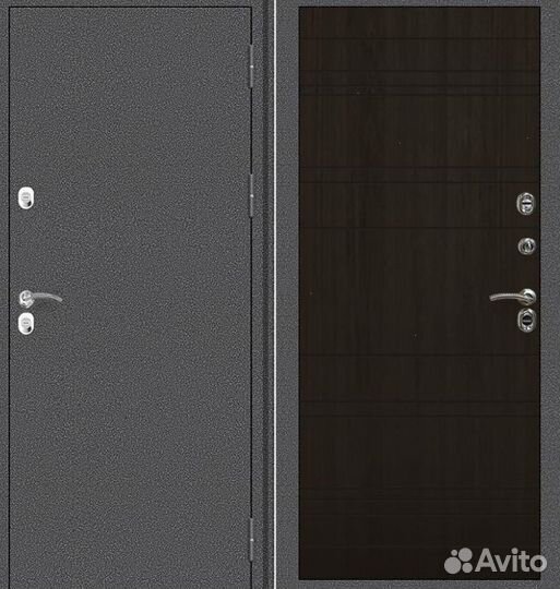 Входные двери с зеркалом